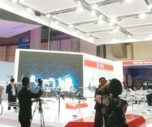 中國航空工業強勢亮相第15屆迪拜航展